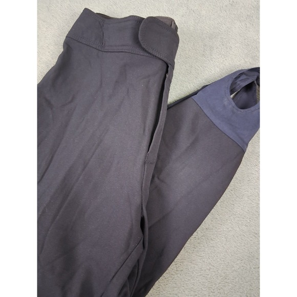 Vintage LL BEAN x SCHOELLER Swiss Lined Snow Pants Womens 12 Long Tapered Straps - Picture 3 of 12